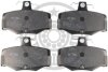 Гальмівні колодки дискові Optimal BP-10175 (фото 1)
