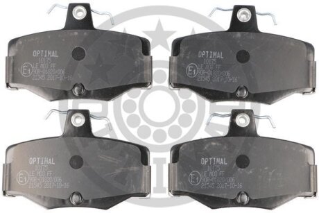Гальмівні колодки дискові Optimal BP-10175
