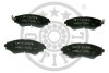 Гальмівні колодки дискові Optimal BP-12072 (фото 1)