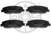 Фото 1 - гальмівні колодки дискові Optimal BP-12425 Гальмівні колодки дискові Optimal BP-12425 (фото 1)