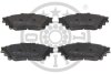 Гальмівні колодки дискові Optimal BP-12729 (фото 1)