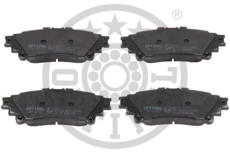 Гальмівні колодки дискові Optimal BP-12729