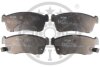 Гальмівні колодки дискові Optimal BP-72411 (фото 1)