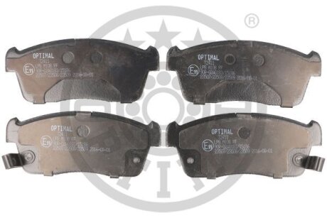 Гальмівні колодки дискові Optimal BP-72411