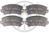Фото 1 - гальмівні колодки дискові Optimal BP-81101 Гальмівні колодки дискові Optimal BP-81101 (фото 1)