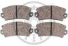 Фото 2 - гальмівні колодки дискові Optimal BP-81101 Гальмівні колодки дискові Optimal BP-81101 (фото 2)