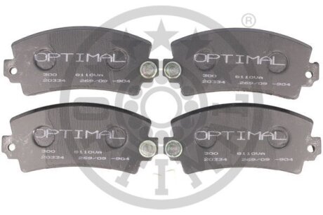 Гальмівні колодки дискові Optimal BP-81101