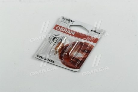 Автолампа (5W 12V W2.1X9.5D) OSRAM 2827NA-02B