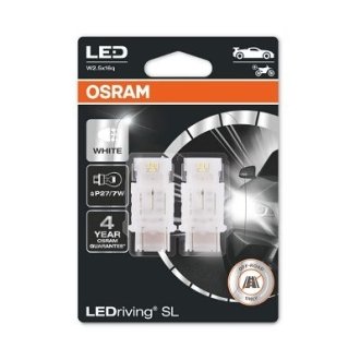 Лампа LEDriving P27/7W OSRAM 3157DWP-02B