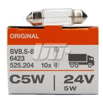 Автолампа (5W 24V SV8,5-8) OSRAM 6423