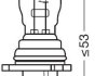 Автолампа 26W 12V PG18.5D-3 OSRAM 6851 (фото 1)