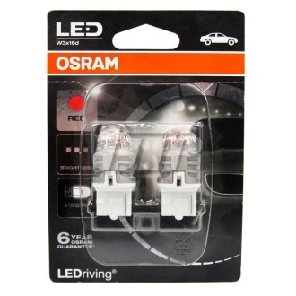 Лампа LEDriving W21W Red OSRAM 7905R-02b