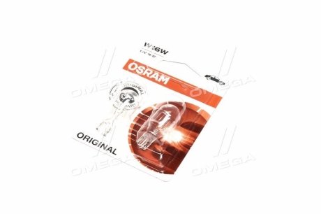 ЛАМПА 16W 12V W2,1X9,5D 5X BLI2 10 L - заміна на 921-2BL OSRAM 921-02B