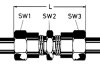 З`єднувач прямий 8x8 пластикових трубок з гайками PE AUTOMOTIVE 076.001-00A (фото 2)