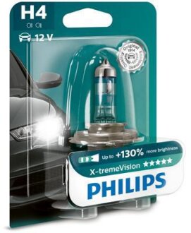 Автолампа галогенова 60/55W PHILIPS 12342XV+B1