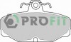 Колодки тормозные дисковые PROFIT 5000-0398 (фото 1)