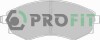 Колодки тормозные дисковые PROFIT 5000-0600 (фото 1)