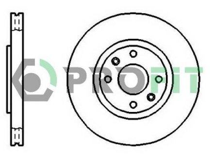 Диск тормозной PROFIT 5010-1152