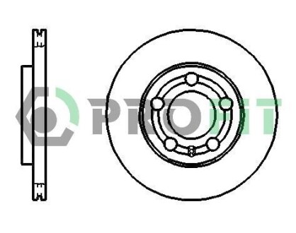 Диск тормозной PROFIT 5010-1164