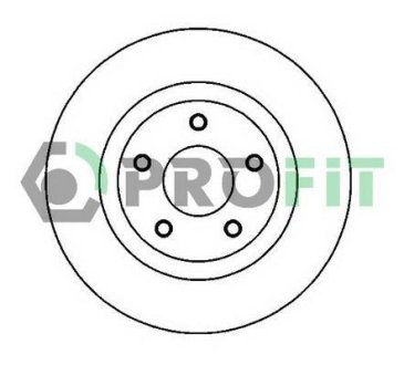 Диск тормозной PROFIT 5010-2019
