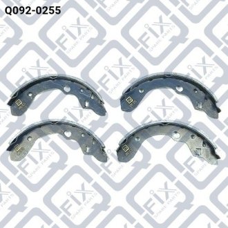 Фото колодки тормозные барабанные Q-fix Q0920255 Колодки тормозные барабанные Q-fix Q0920255