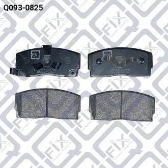 Колодки тормозные передние дисковые Q-fix Q0930825