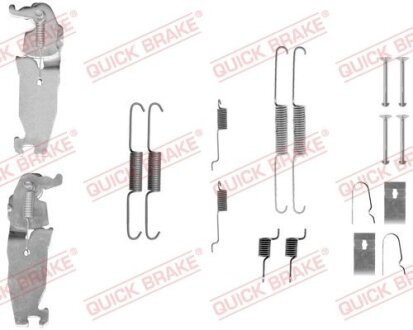 Комплект для монтажу гальмівних колодок QUICK BRAKE 1050811S