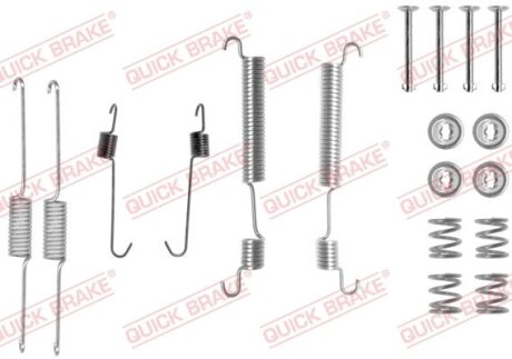Комплект для монтажу гальмівних колодок QUICK BRAKE 1050822