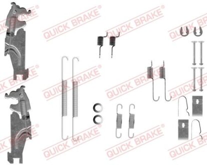 Комплект для монтажу гальмівних колодок QUICK BRAKE 1050847S