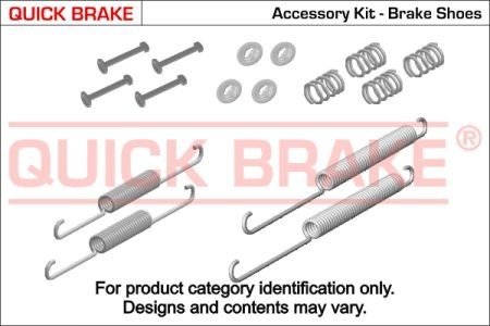 Монтажний комплект колодки QUICK BRAKE 105-0887