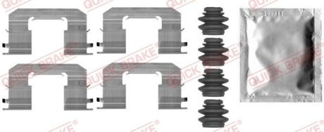 Монтажний комплект гальмівних колодок QUICK BRAKE 1090006