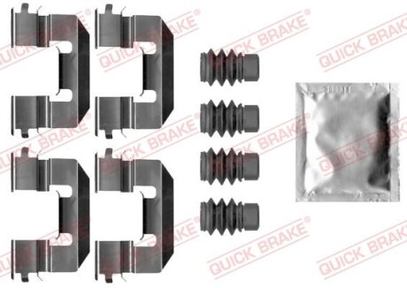 Монтажний комплект гальмівних колодок QUICK BRAKE 1090038