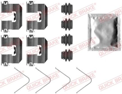 Монтажний комплект гальмівних колодок QUICK BRAKE 1090095