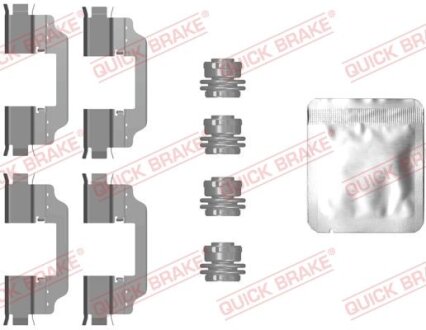 Монтажний комплект гальмівних колодок QUICK BRAKE 1090101