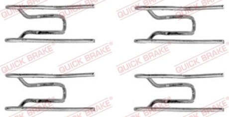 Монтажний комплект гальмівних колодок QUICK BRAKE 1091152