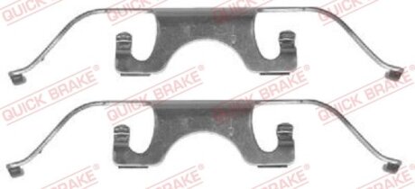 Монтажний комплект гальмівних колодок QUICK BRAKE 1091224