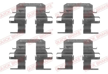 Монтажний комплект гальмівних колодок QUICK BRAKE 1091753
