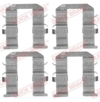 Монтажний комплект гальмівних колодок QUICK BRAKE 1091758