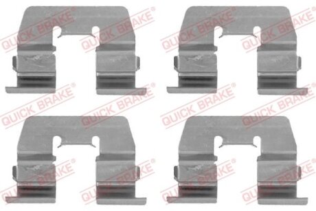Монтажний комплект гальмівних колодок QUICK BRAKE 1091764