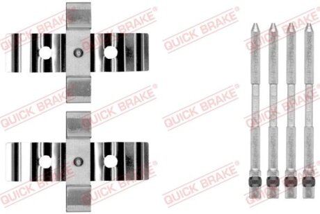 Монтажний комплект гальмівних колодок QUICK BRAKE 1091848