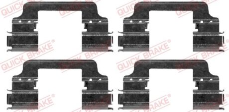 Монтажний комплект гальмівних колодок QUICK BRAKE 1091864