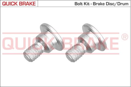 Болт кріплення гальмівного диска QUICK BRAKE 11660K (фото 1)