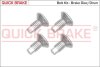 Болт гальмівного диска QUICK BRAKE 11663K (фото 1)