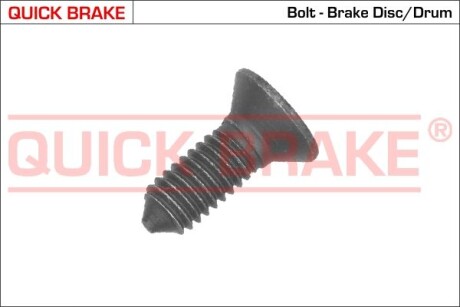 Комплект направляючих болтів QUICK BRAKE 11667