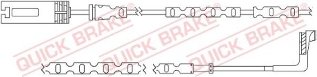 Датчик зносу гальмівних колодок QUICK BRAKE WS0296A