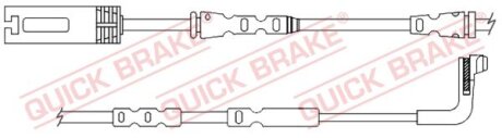 Датчик зносу гальмівних колодок QUICK BRAKE WS0356A