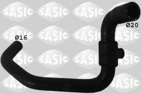 Шланг гумовий сист. охолоджен. SASIC 3400118