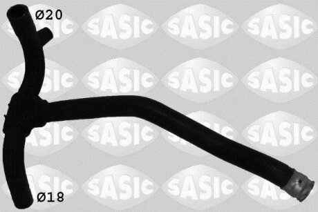Шланг гумовий сист. охолоджен. SASIC 3400122