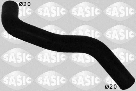 Патрубок радіатора пічки SASIC 3406055
