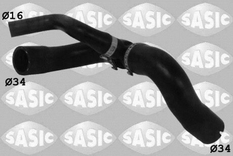 Шланг гумовий сист. охолоджен. SASIC 3406210